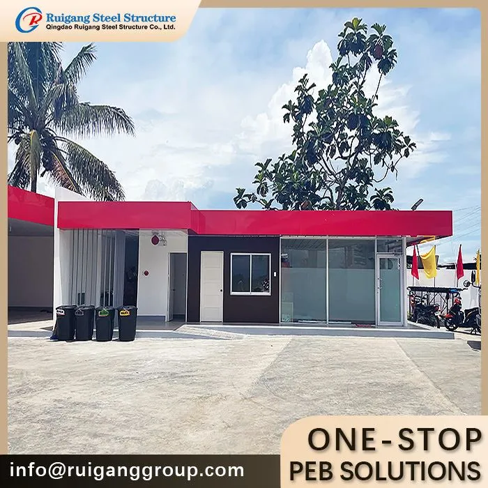 Steel Structure Petrol Station